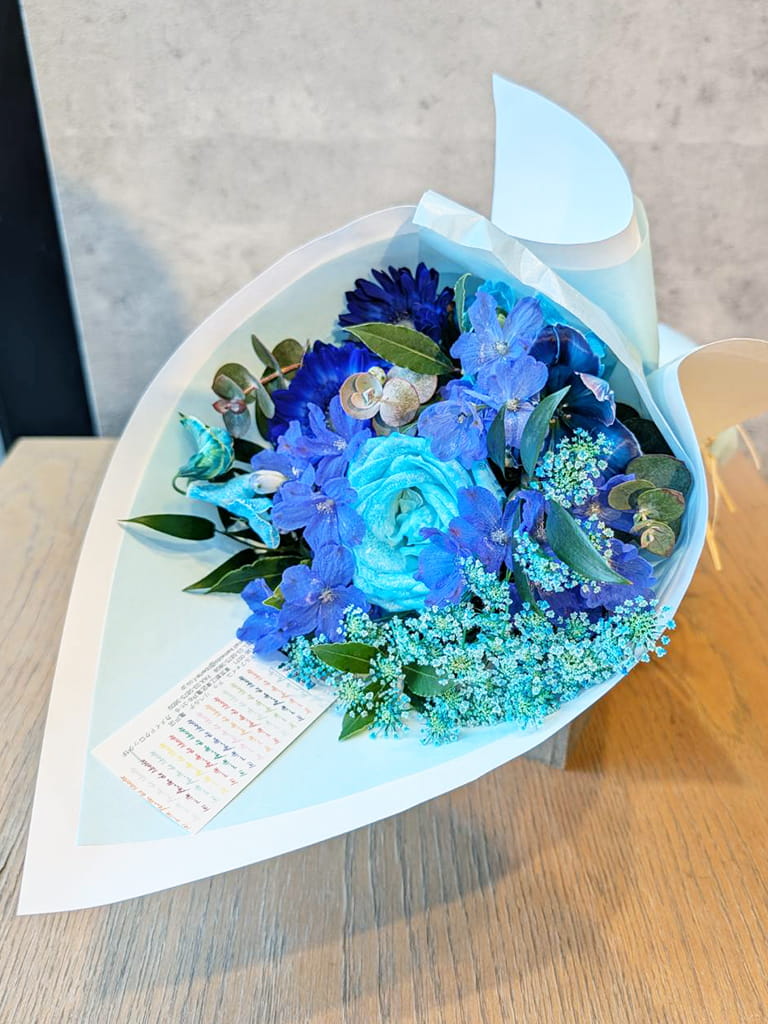 【亀戸店限定｜店頭受取】推しへ届け！ 押しカラーブーケ