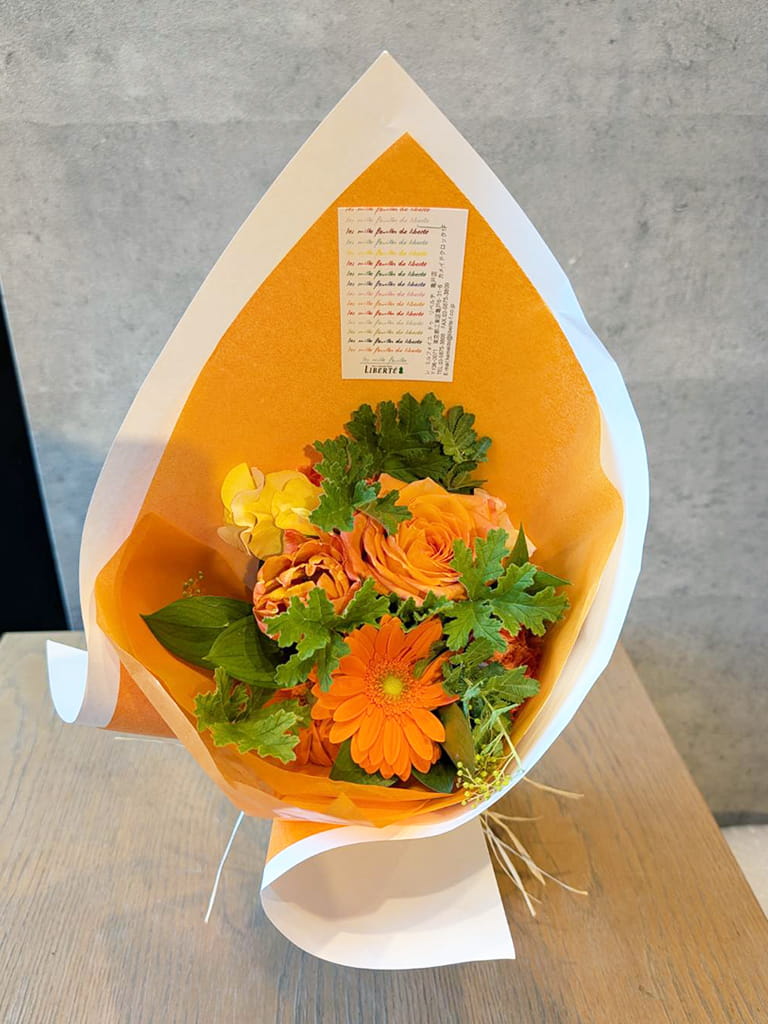 【亀戸店限定｜店頭受取】推しへ届け！ 押しカラーブーケ