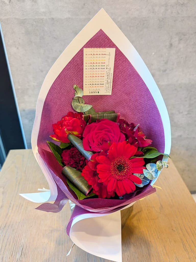 亀戸店限定｜店頭受取】推しへ届け！ 押しカラーブーケ | 店頭受取