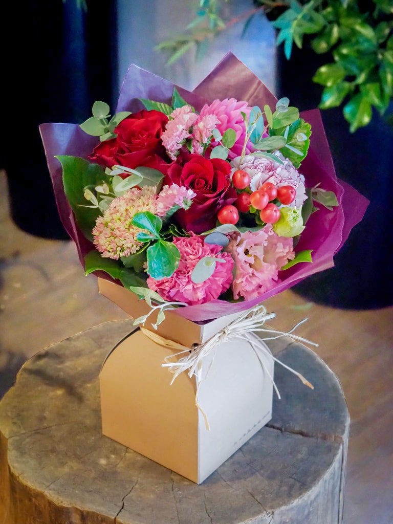 【花瓶のいらないブーケBOX | 店頭受取】Bouquet Debout - ブーケ ドゥブー | ヴァンルージュ