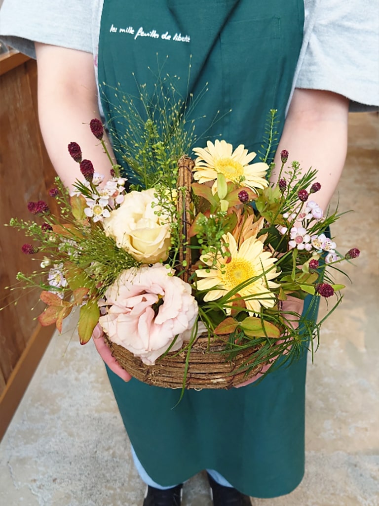 【亀戸店オリジナル】季節のナチュラルアレンジメント｜数量限定