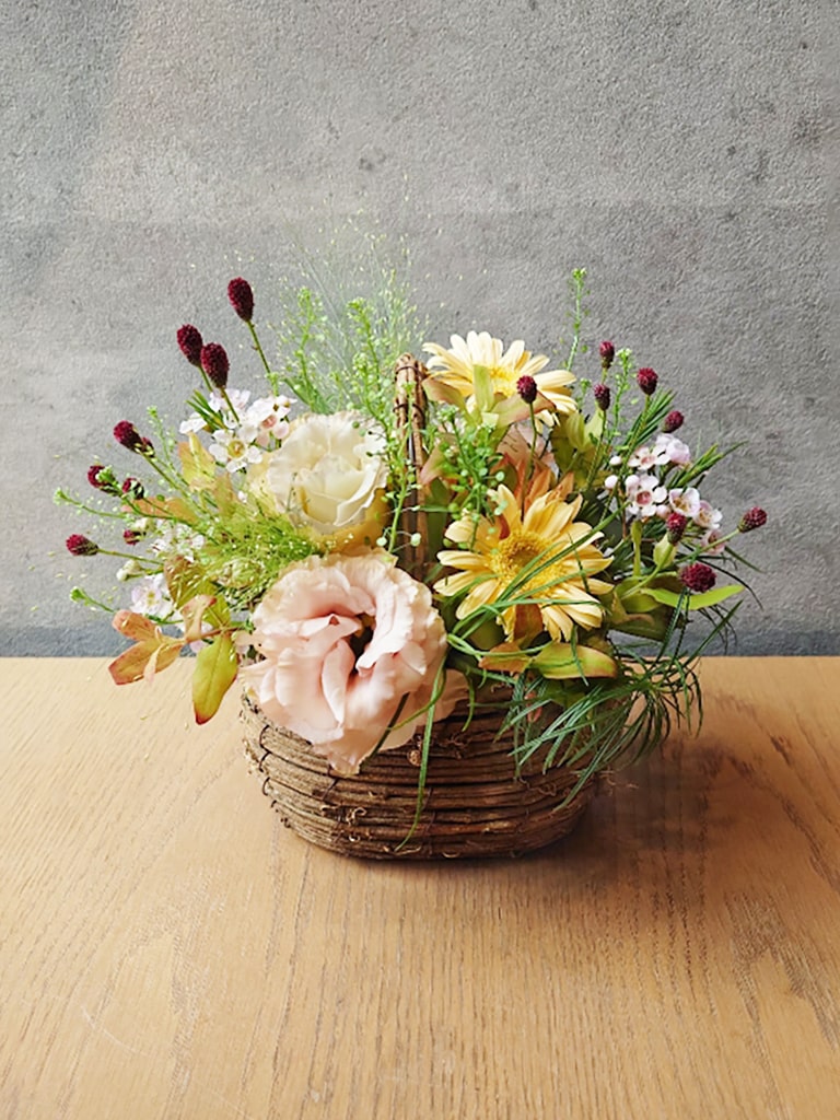 【亀戸店オリジナル】季節のナチュラルアレンジメント｜数量限定