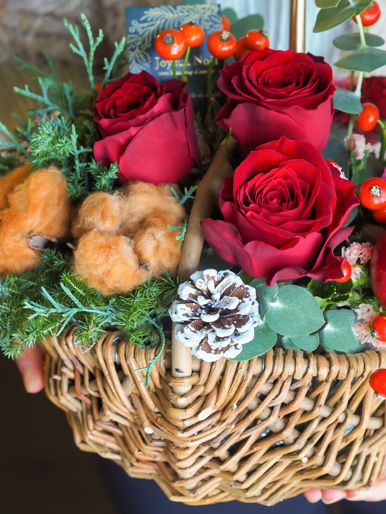 季節のパニエアレンジメント -Winter Ver.-