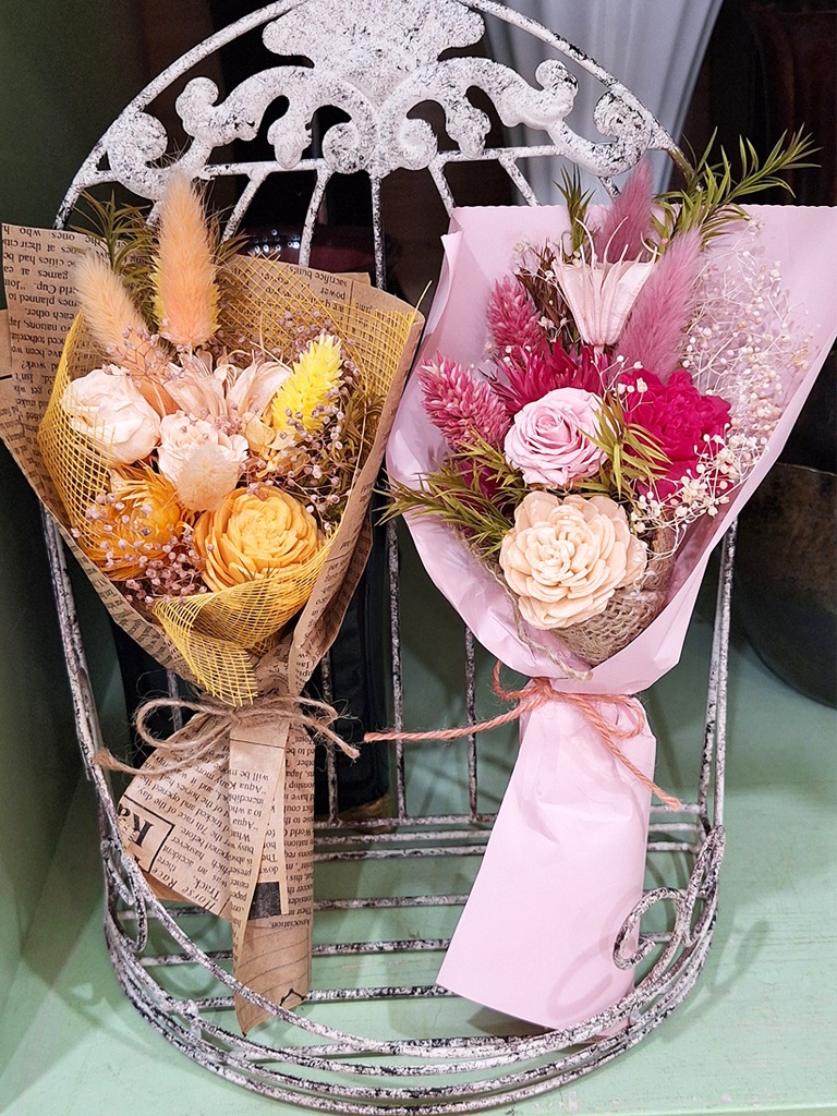 【スクールオリジナル】ドライフラワーブーケ手作りキット