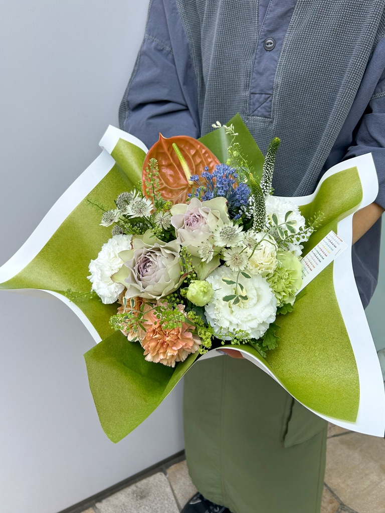 【大崎店限定|店頭受取】季節のトラディショナルアレンジメント -Early Summer Ver.-