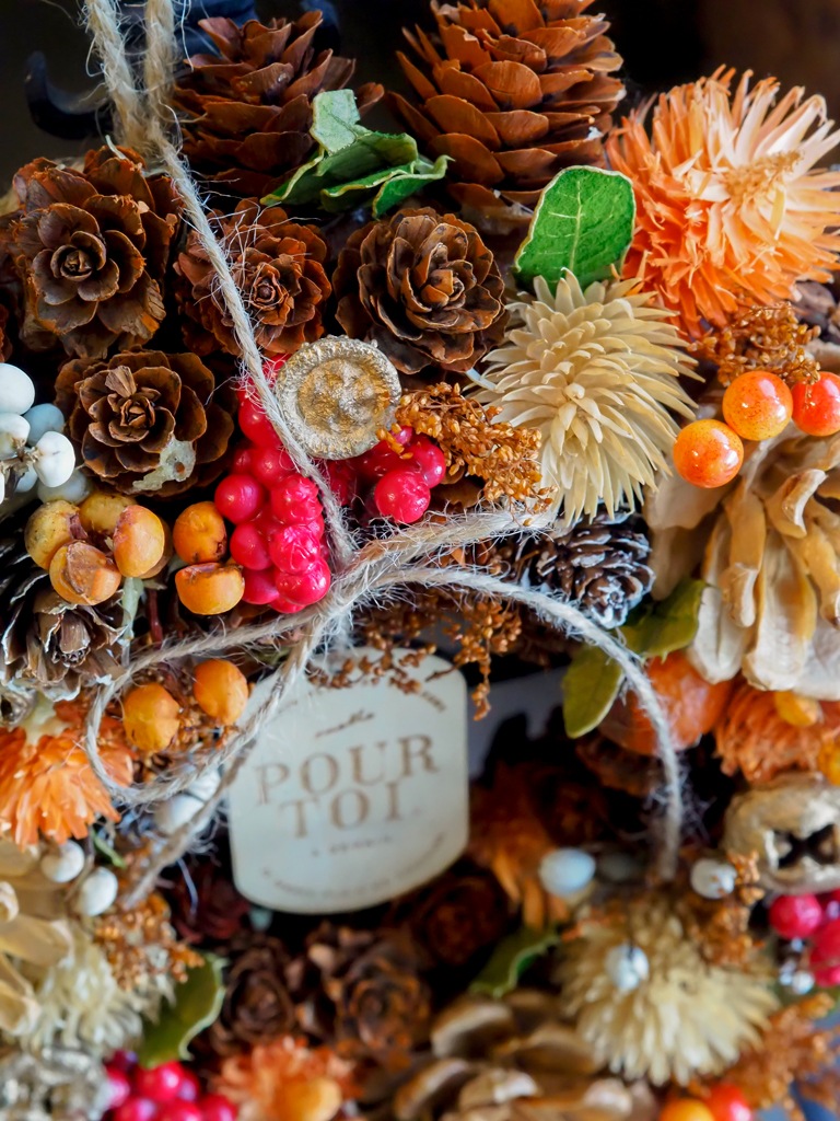 季節のナチュラルリース -ハーベスト オレンジ- | 用途,誕生日 | レ  