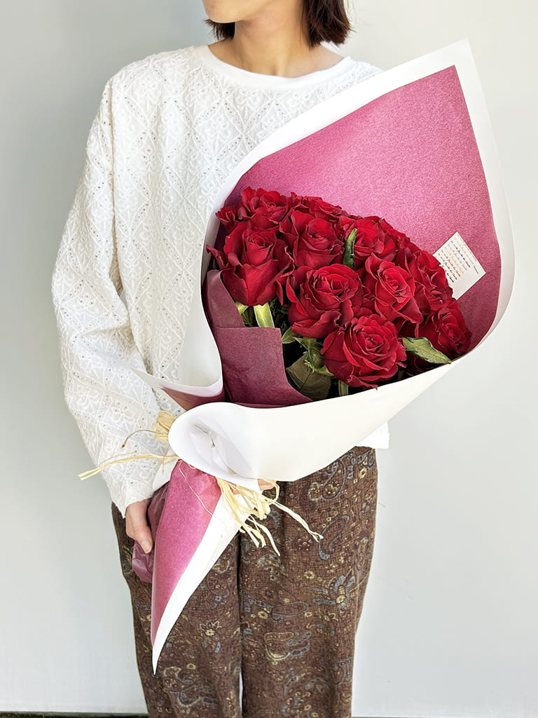 バラのブーケ】Rose Language｜12本 | すべての商品 | レミルフォイユ