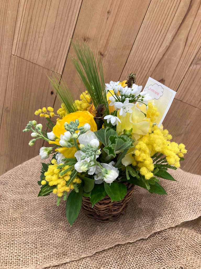 アトレ恵比寿店オリジナル A Votre Sante ア ヴォートル サンテ ミモザver 期間限定 スタイル アレンジメント レミルフォイユドゥリベルテ 花 ギフト 通販