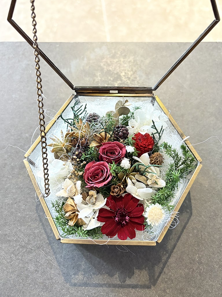 【大阪店オリジナル】Jardin hexagone レッド｜送料込み*