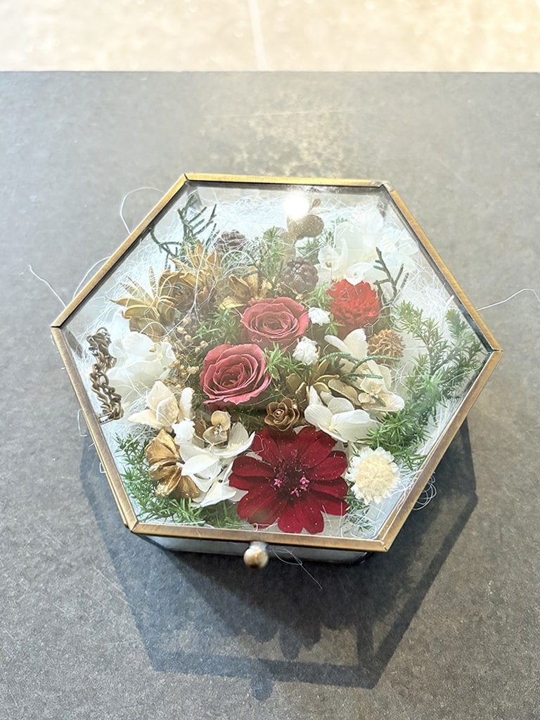 【大阪店オリジナル】Jardin hexagone レッド｜送料込み*