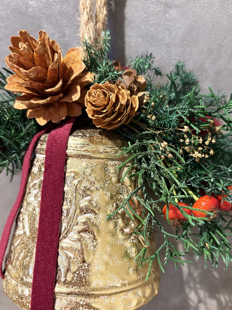 大阪店オリジナル｜一点物】クリスマスベル [ レッド Sサイズ]｜送料