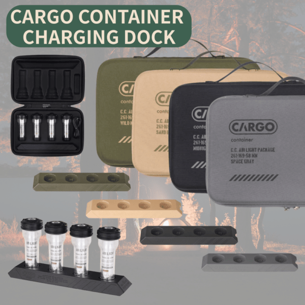 CARGO CONTAINER AIR LIGHT CHARGING DOCK｜キャンプ用品ならLiberty Base