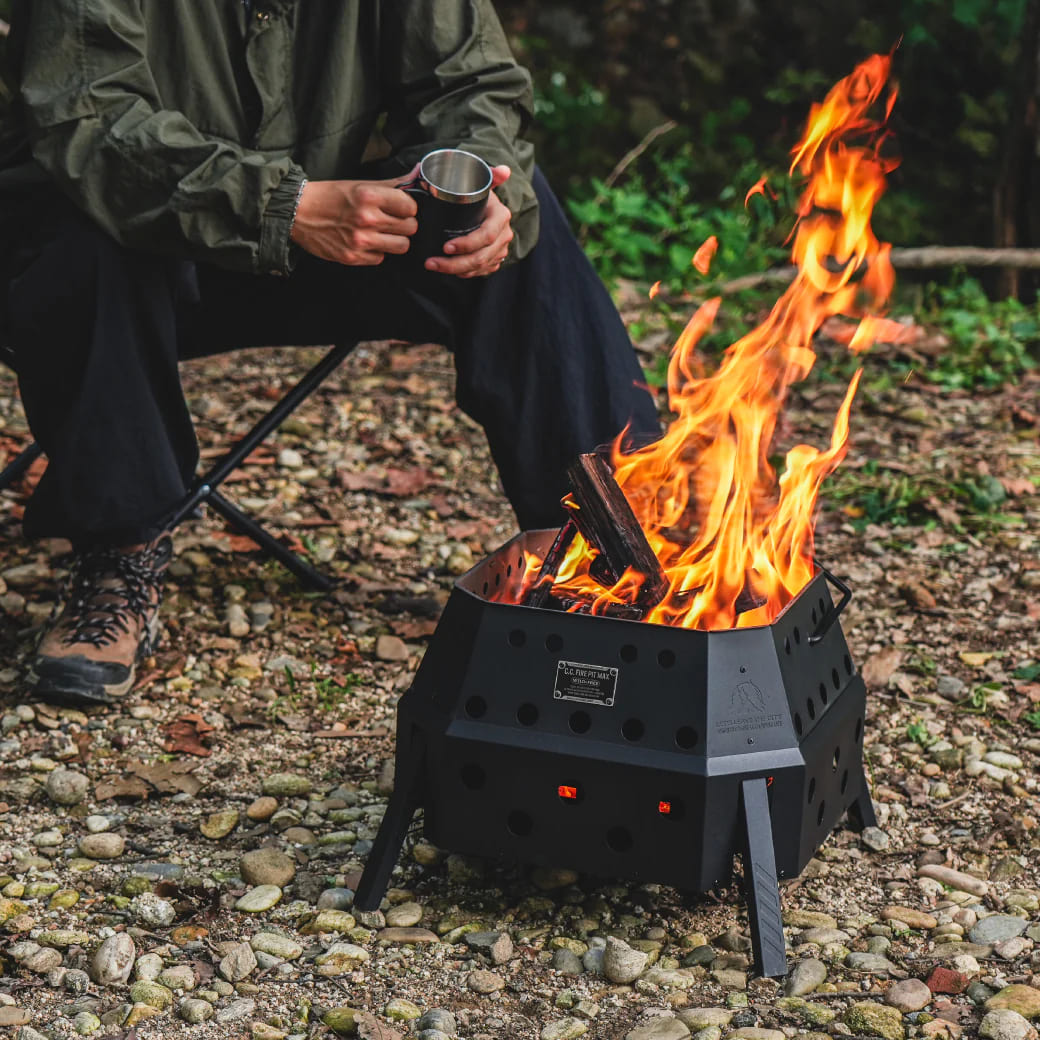 CARGO CONTAINER FIRE PIT MAX｜キャンプ用品ならLiberty Base