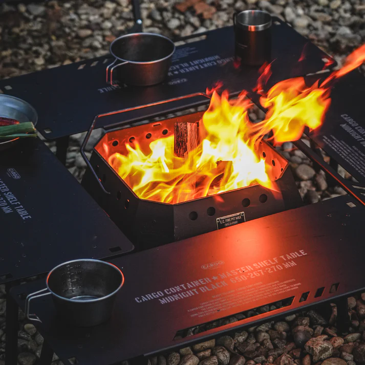 CARGO CONTAINER FIRE PIT MAX｜キャンプ用品ならLiberty Base