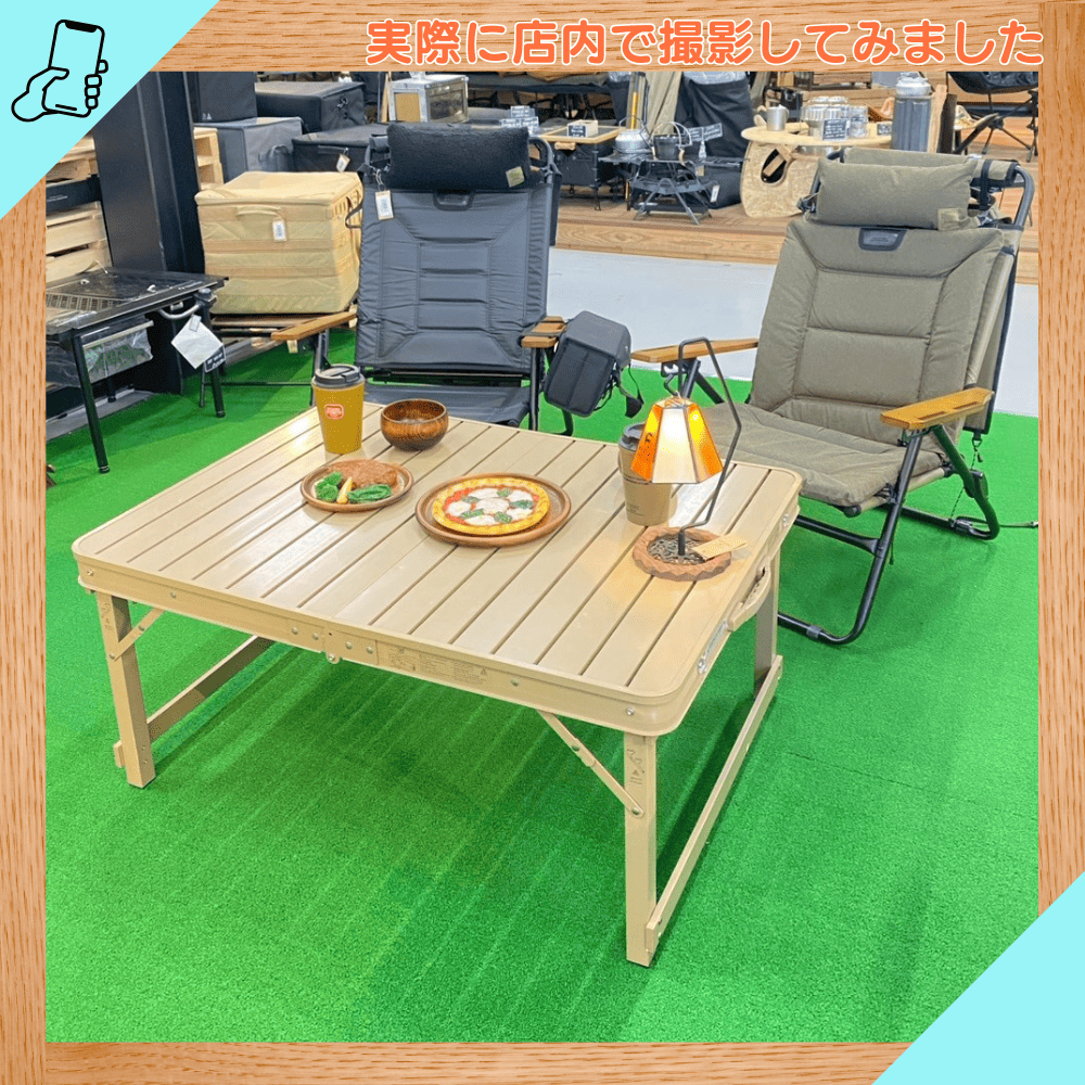 BROOKLYN WORKS STORE ALUMINUM ONE FOLDING TABLE｜キャンプ用品なら
