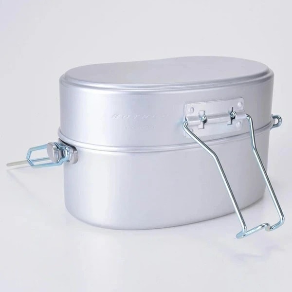 Rothco（ロスコ） 戦闘飯盒2型 日本製 （塗装無しSILVER） ロスコ 戦闘