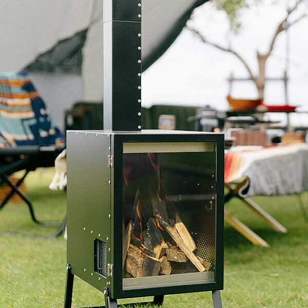 THE IRON FIELD GEAR TAKI BE CAN マットブラック 在庫限り】THE IRON FIELD GEAR キャンプ タキビーキャン マット