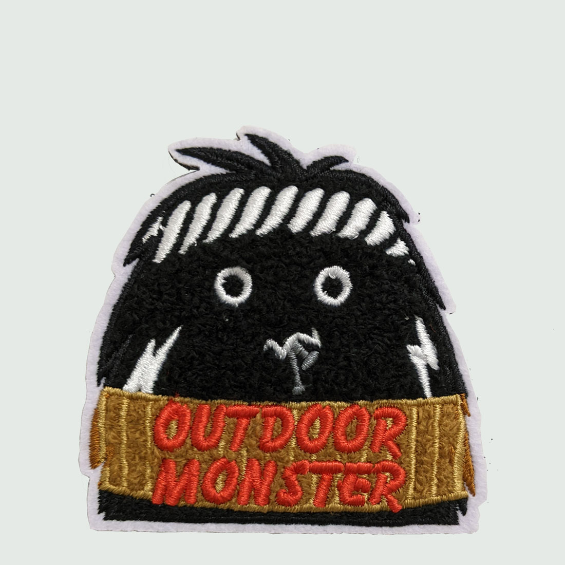 アウトドアモンスターワッペン 4種セット 新品 アウトドアモンスター
