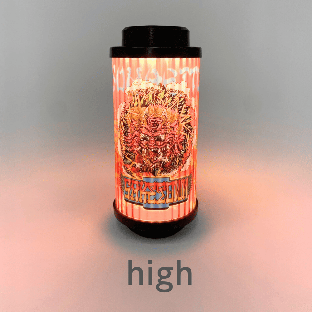 数量限定】38explore×SomAbito 38灯 酒呑童子 SAKETOWN RED ミヤビ LED