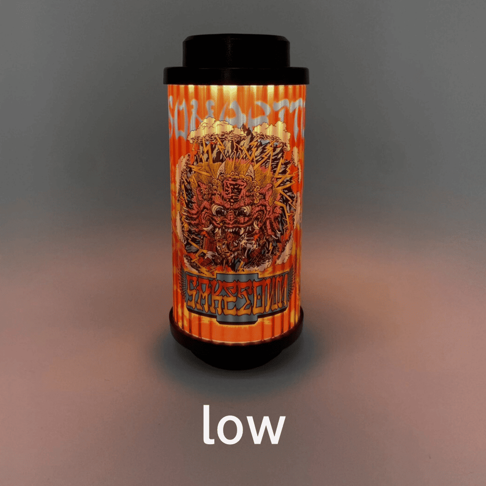 数量限定】38explore×SomAbito 38灯 酒呑童子 SAKETOWN RED ミヤビ LED