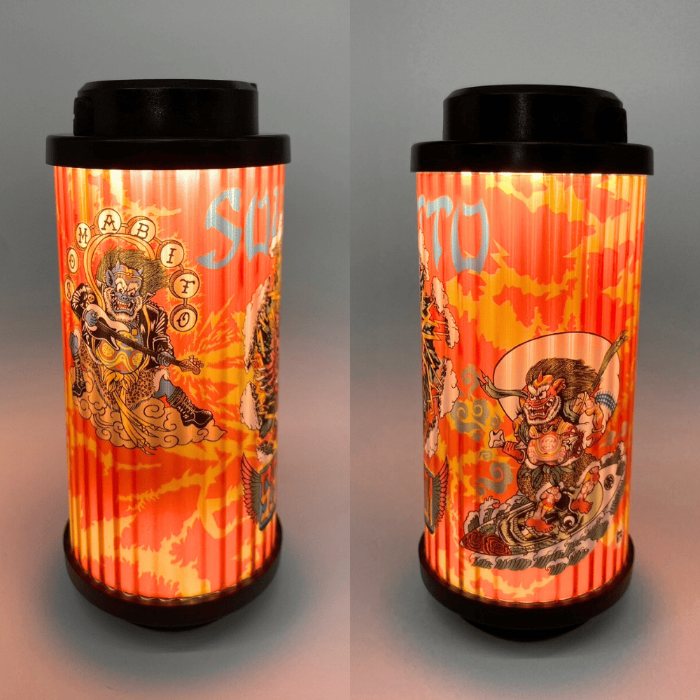 数量限定】38explore×SomAbito 38灯 酒呑童子 SAKETOWN RED ミヤビ LED