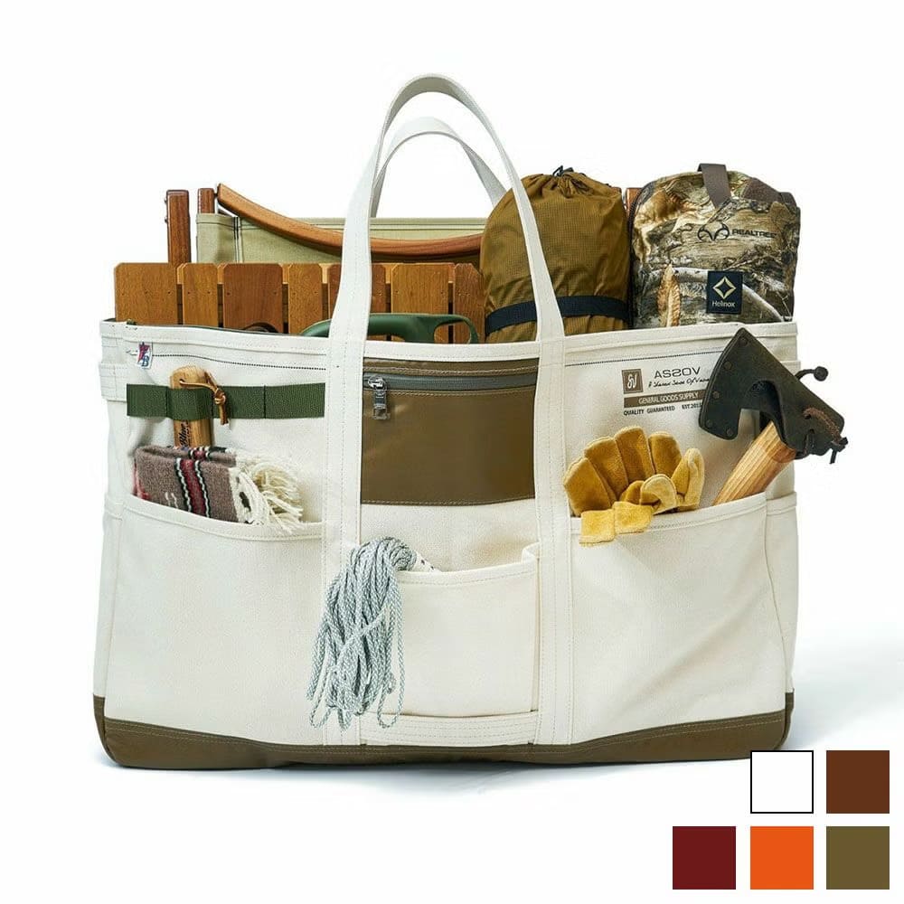 AS2OV ALBERTON CANVAS TOTE(L)-ORANGE｜キャンプ用品ならLiberty Base