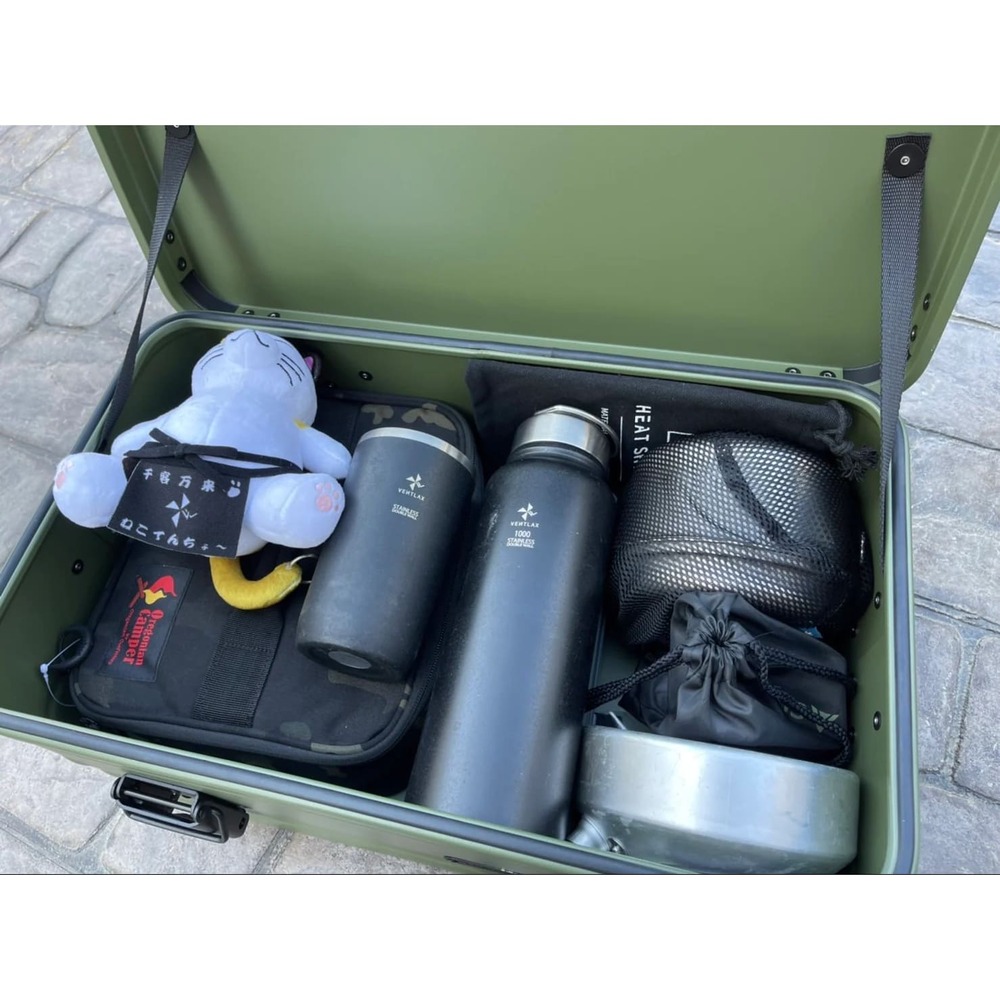 VENTLAX アルミコンテナ 25L シルバー｜キャンプ用品ならLiberty Base