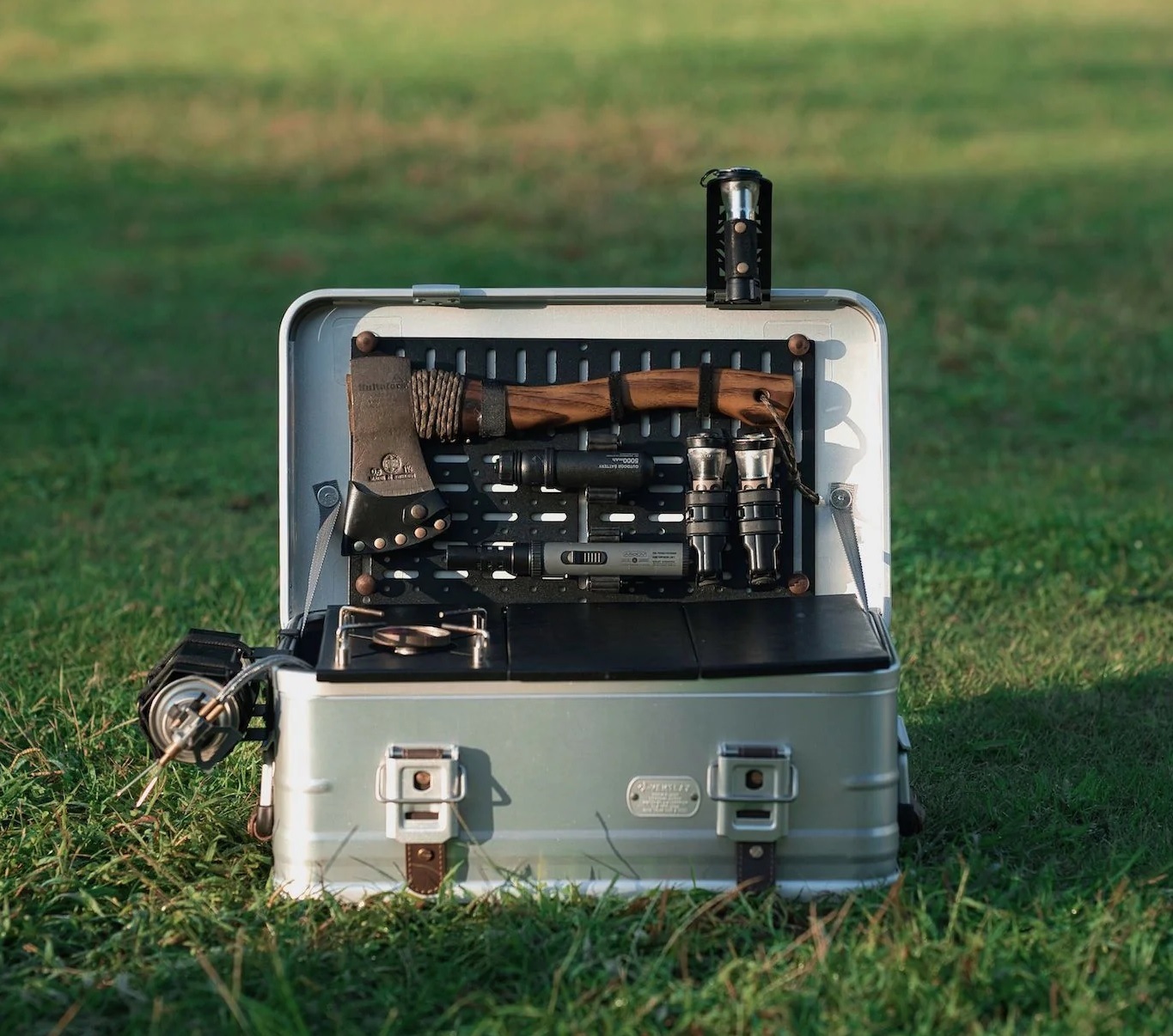 ヴェントラクス アルミニウムコンテナ パンドラ 25L シルバー VENTLAX