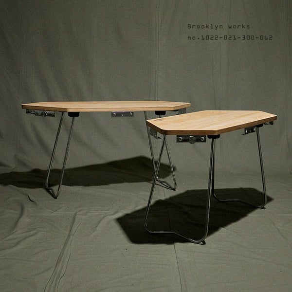 BROOKLYN WORKS WOOD MIX TABLE｜キャンプ用品ならLiberty Base