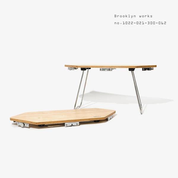 BROOKLYN WORKS WOOD MIX TABLE｜キャンプ用品ならLiberty Base