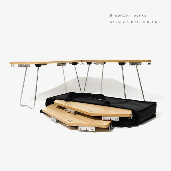 BROOKLYN WORKS WOOD MIX TABLE｜キャンプ用品ならLiberty Base