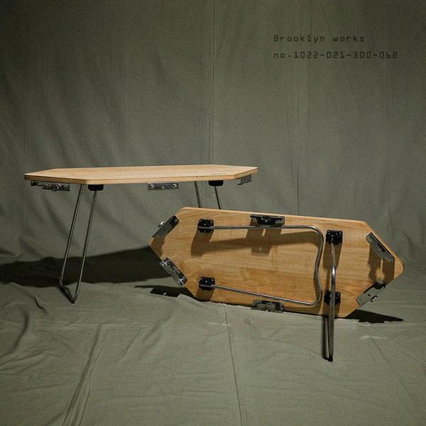 BROOKLYN WORKS WOOD MIX TABLE｜キャンプ用品ならLiberty Base