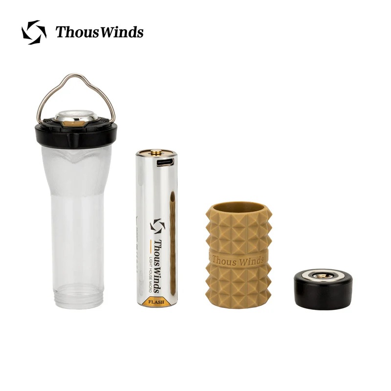 Thous Winds FLASH LIGHTシェード付き black｜キャンプ用品ならLiberty