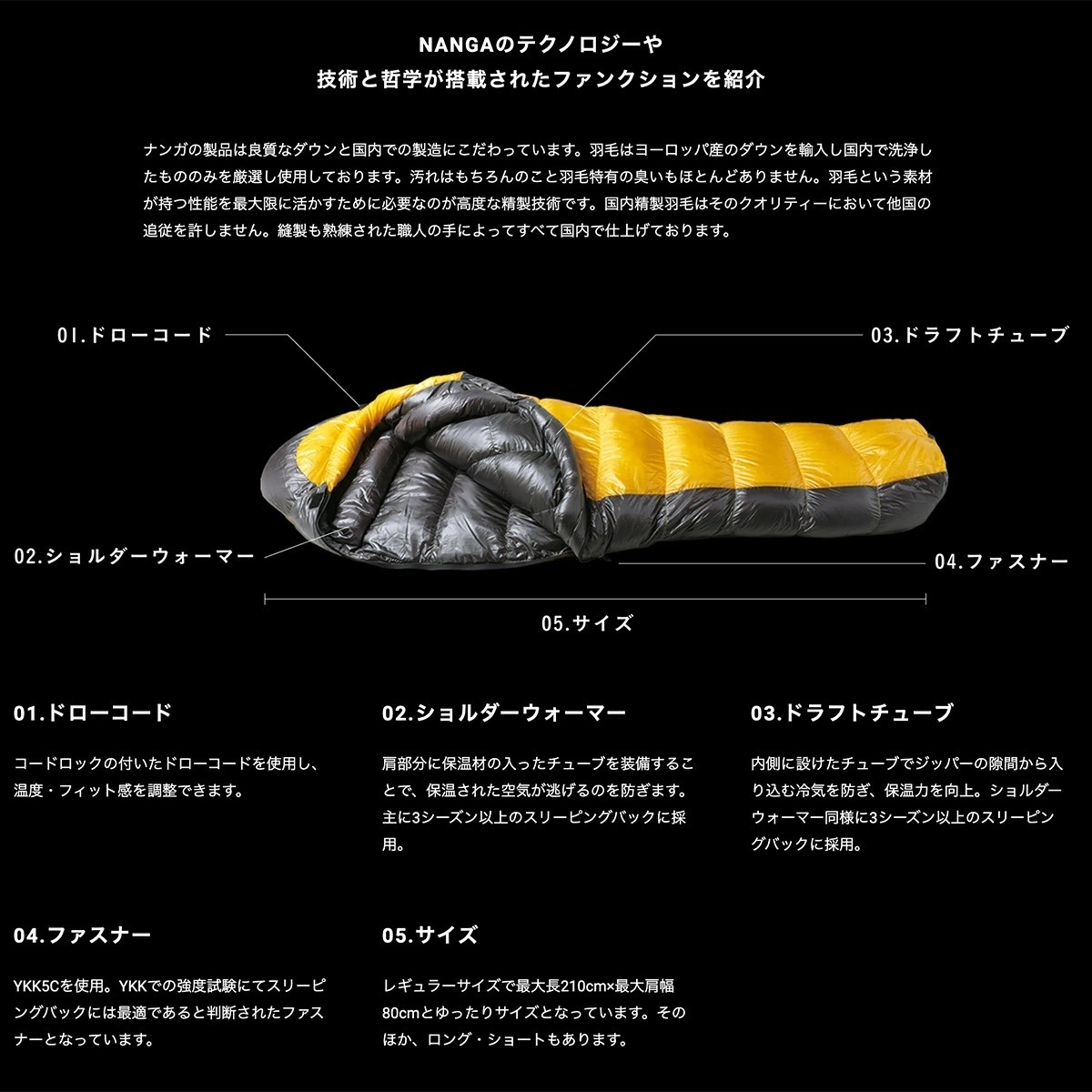 NANGA AURORA 350STD RED レギュラー｜キャンプ用品ならLiberty Base
