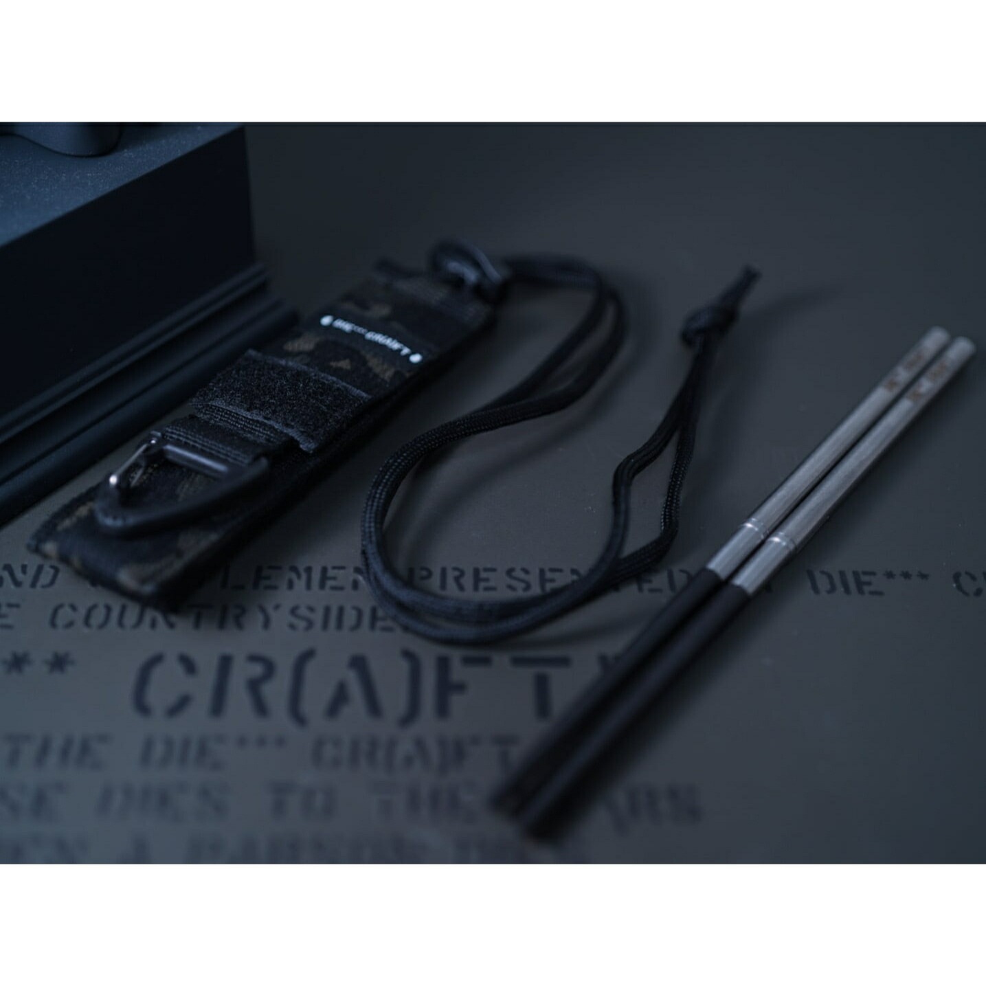 DIE CRAFT 戦闘箸2型村雨 CHOPSTICK&CASE MULTICAM BLACK｜キャンプ