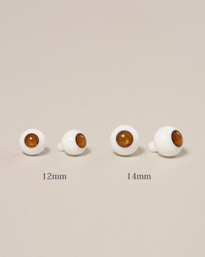 グラスアイ/ゴールド 12mm・14mm