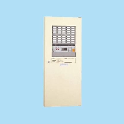 表示機　Ｐ型１級　(部屋番号表示付)　４０回線　壁掛型　鋼板製　進P2／進P3システム用　FIPJ104-E2-40L　ノーミ製 P型システム用表示盤 | 火災報知カテゴリ | ホーチキ株式会社