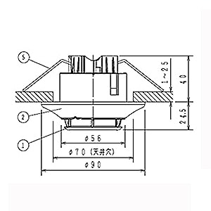 FDKJ219-D 光電式煙感知器　進PⅢ 2022年製　1ケース20個 ライコムオンラインショップ すべての商品 【20%OFF】能美防災