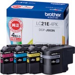 brother ���󥯥����ȥ�å� LC21E-4PK 4���ѥå�