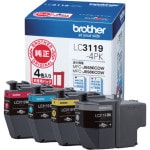 brother ���󥯥����ȥ�å� LC3119-4PK 4���ѥå�