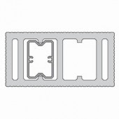 �ϥ�ǥ����åɡ��롼�С�A�饤�� 50��100��2000mm��6.4kg�� LA-50100-