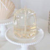 Gold gel candle Japan Quality