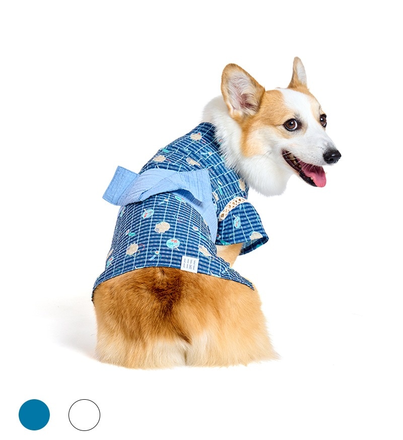 夕涼み柄甚平 | SS Clothes（春夏洋服） | LIFE LIKE 【犬服グッズ専門店】