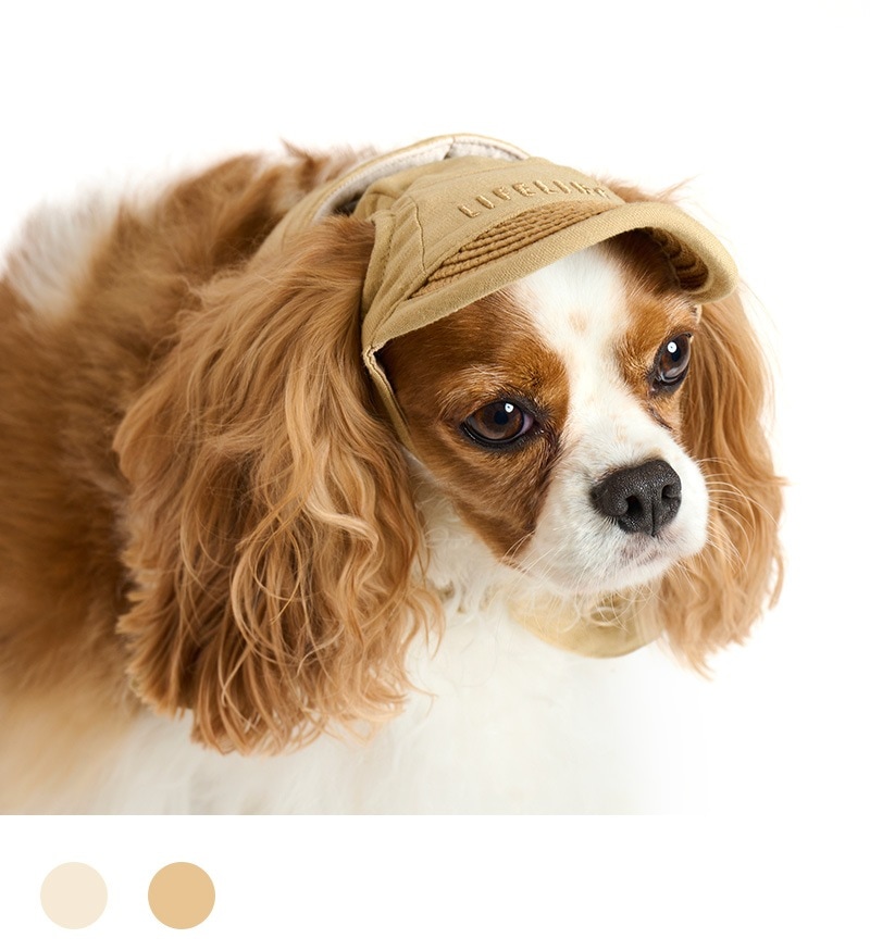 リネン混麦わらキャップ