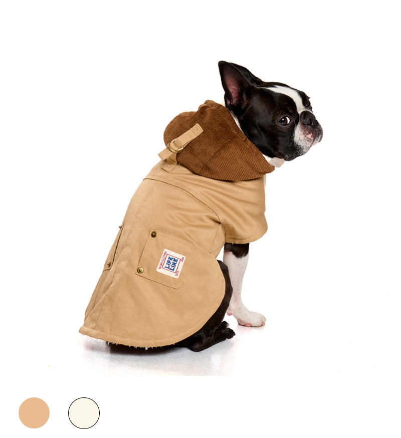 ワークジャケットポンチョ