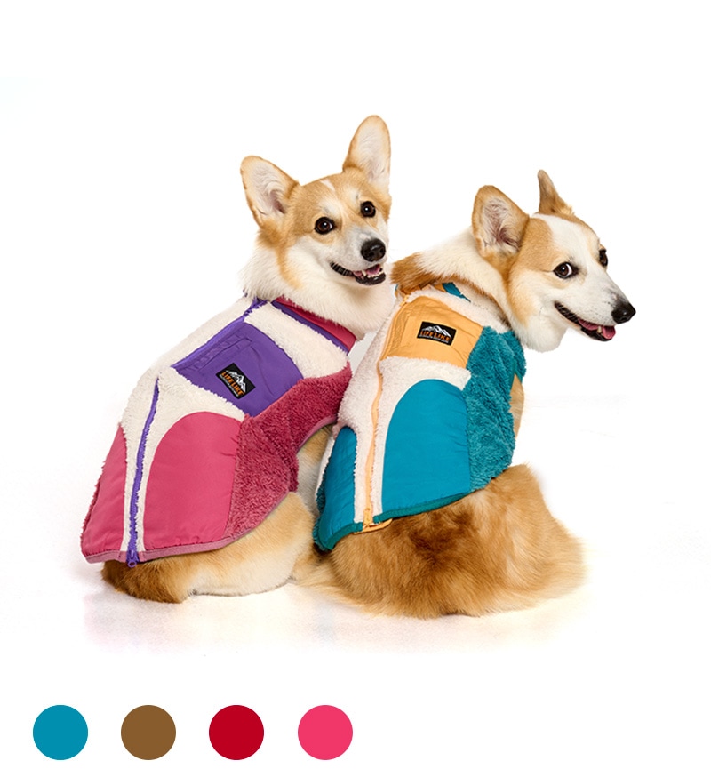 OUTDOORカラーブロックベスト