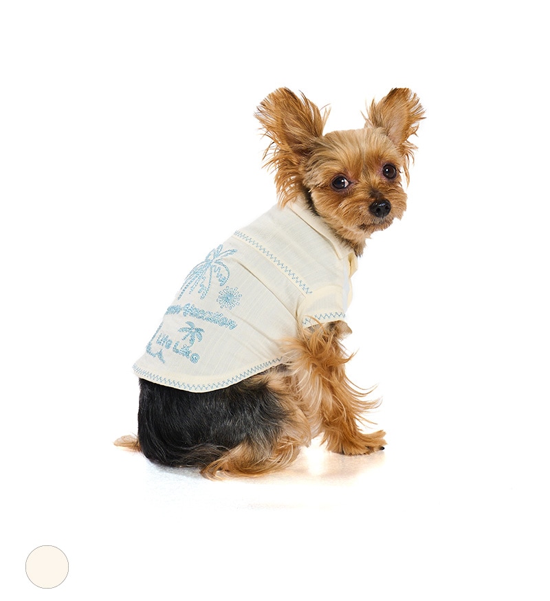 ステッチアロハシャツ