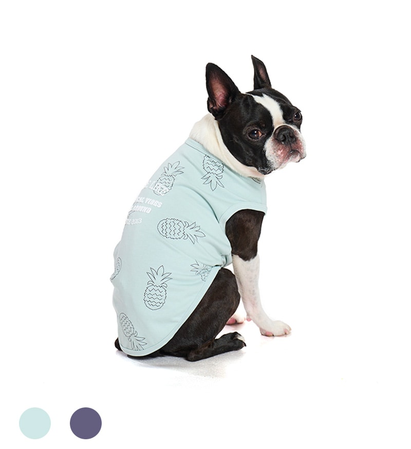 サマーステッチプリントタンク