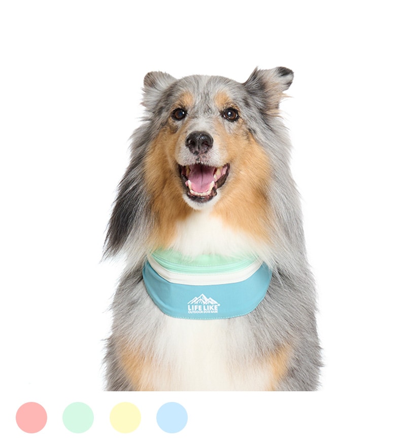 犬用 バンダナ 首元 保冷剤 涼しい ひんやり 熱中症対策 ICEマウンテンバンダナ