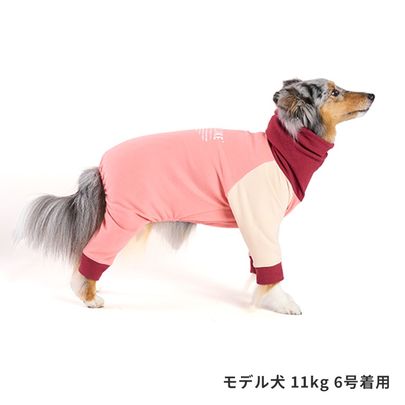 スヌードフリースロンパース